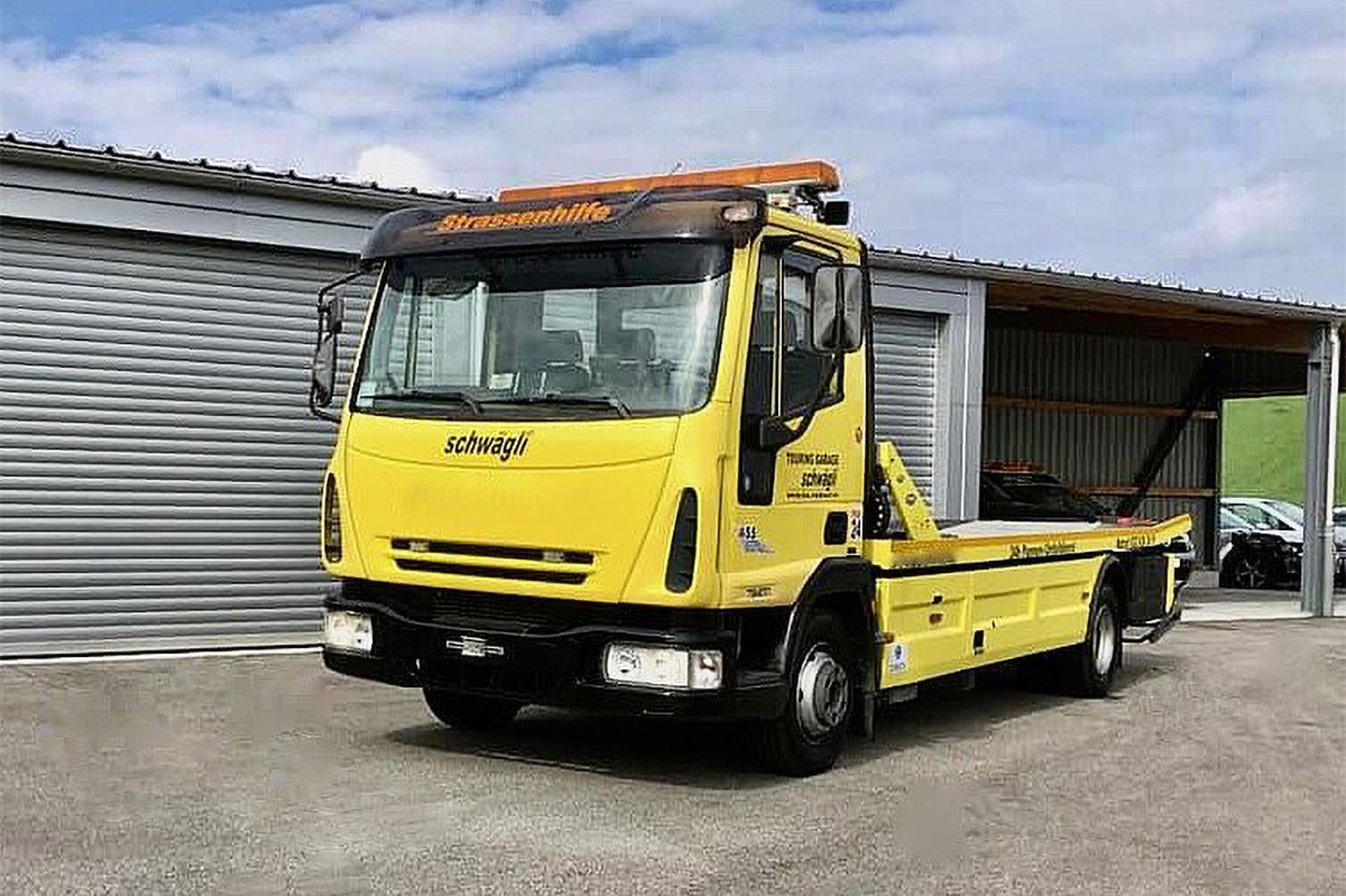 Einsatzfahrzeug für unsere Abschleppdienst